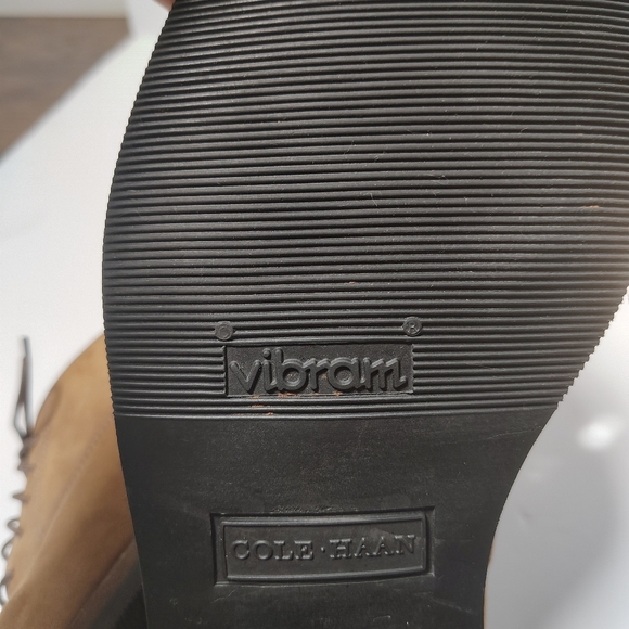 Cole Haan Brown Suade Leather Oxfords Size 11.5 Made In The USA - Picture 9 of 11